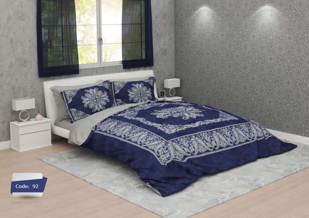 سرویس لحاف روتختی کلاسیک طوسی بنفش – کد 92