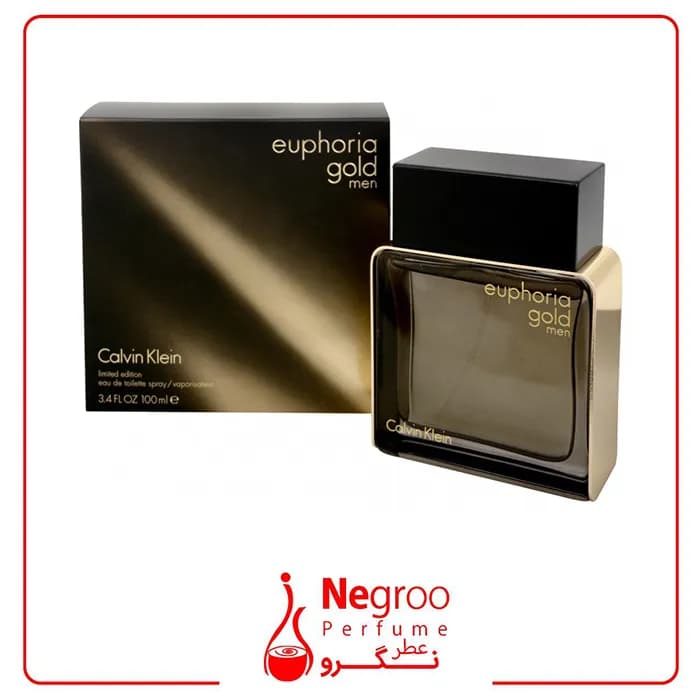 عطر ادکلن سی کی ایفوریا گلد مردانه 100 میل CK Euphoria Gold اورجینال