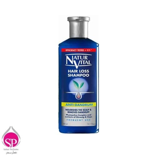 شامپو ضد ریزش و ضد شوره مو نچرال ویتال مدل Anti Dandruff