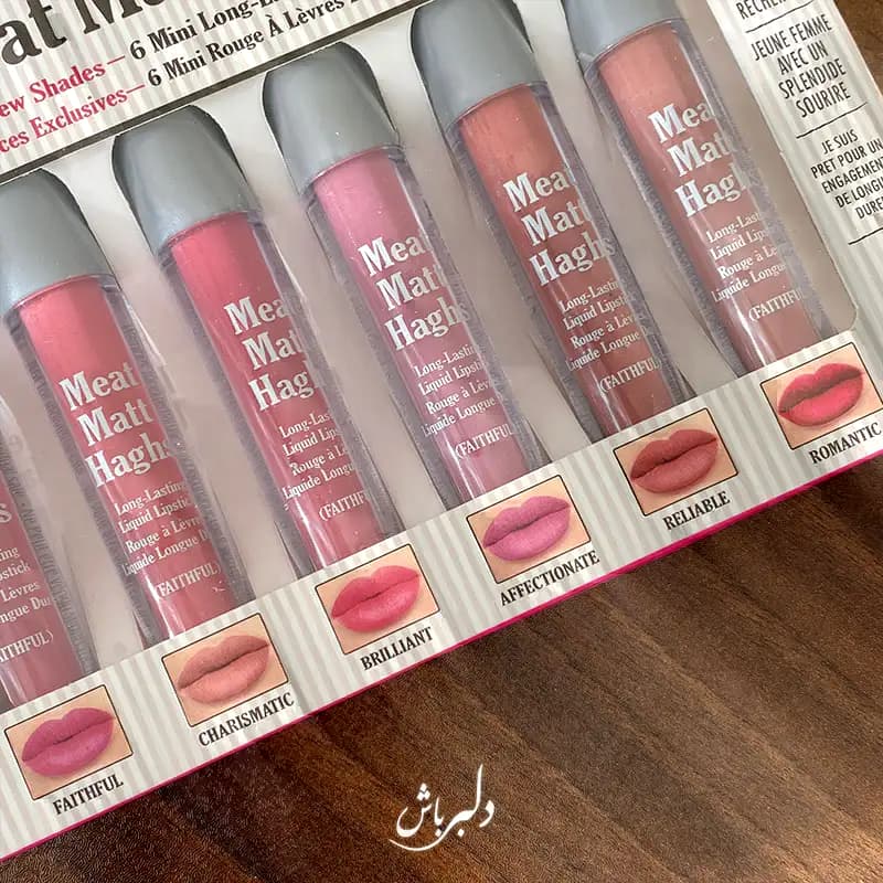 پک رژلب مایع ۶عددی — تصویر ۲