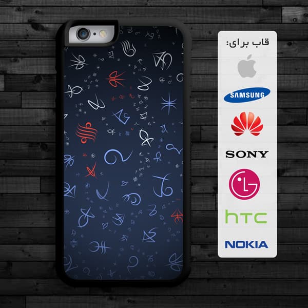 قاب گوشی فانتزی آبی تیره case10225 — تصویر ۲