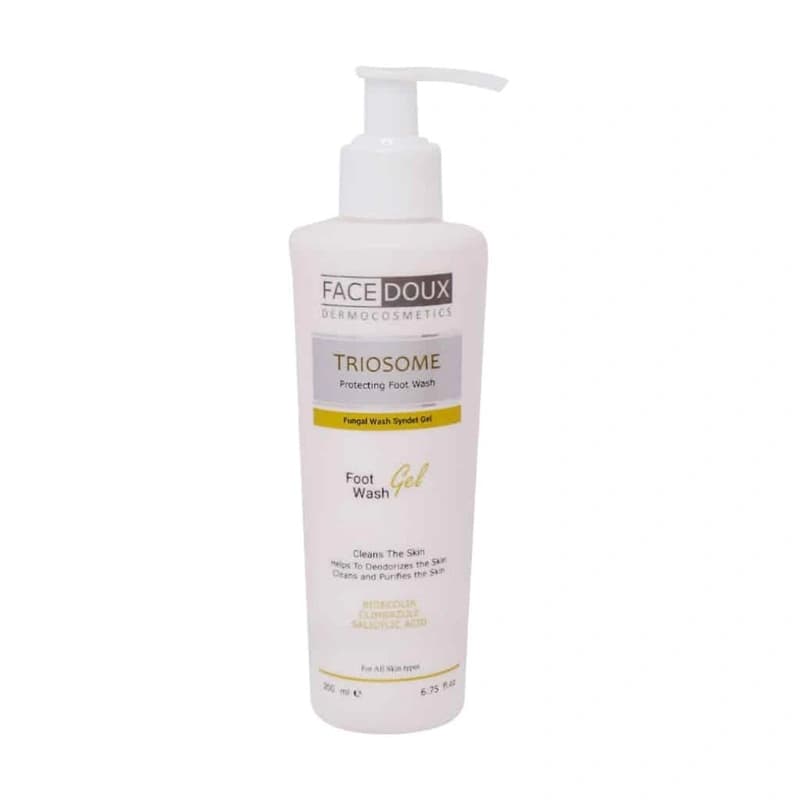 ژل شوینده فیس دوکس مدل تریوزوم حجم 200mL