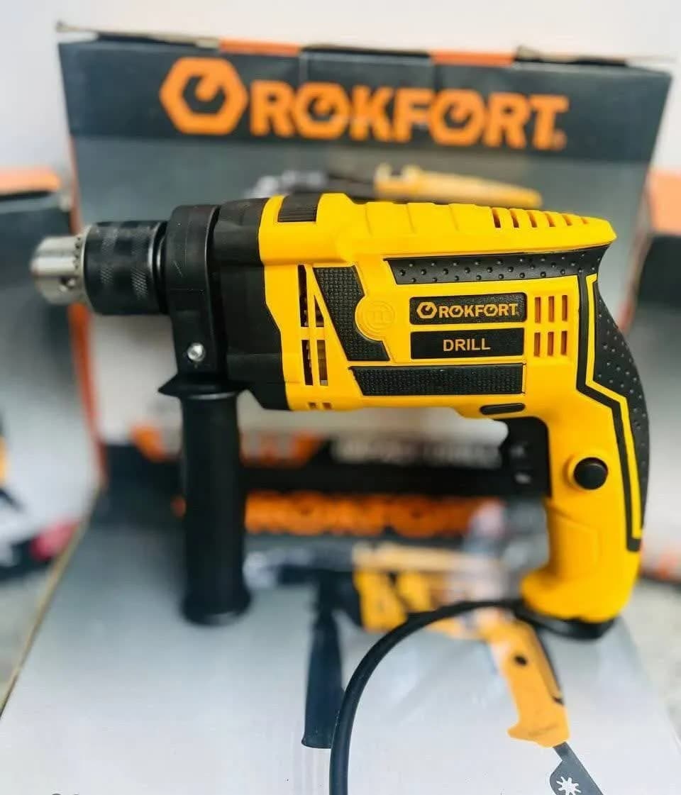 دریل نیم تنه فلزی اتومات 1050 وات راک فورت ROKFORT
