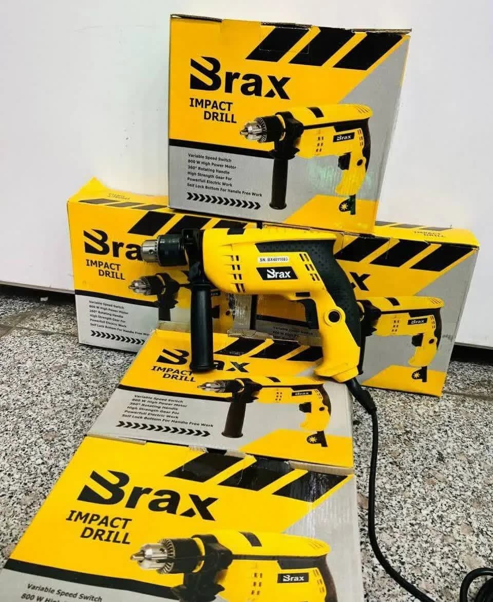 دریل 13 برقی چکشی براکس مدل brox-13