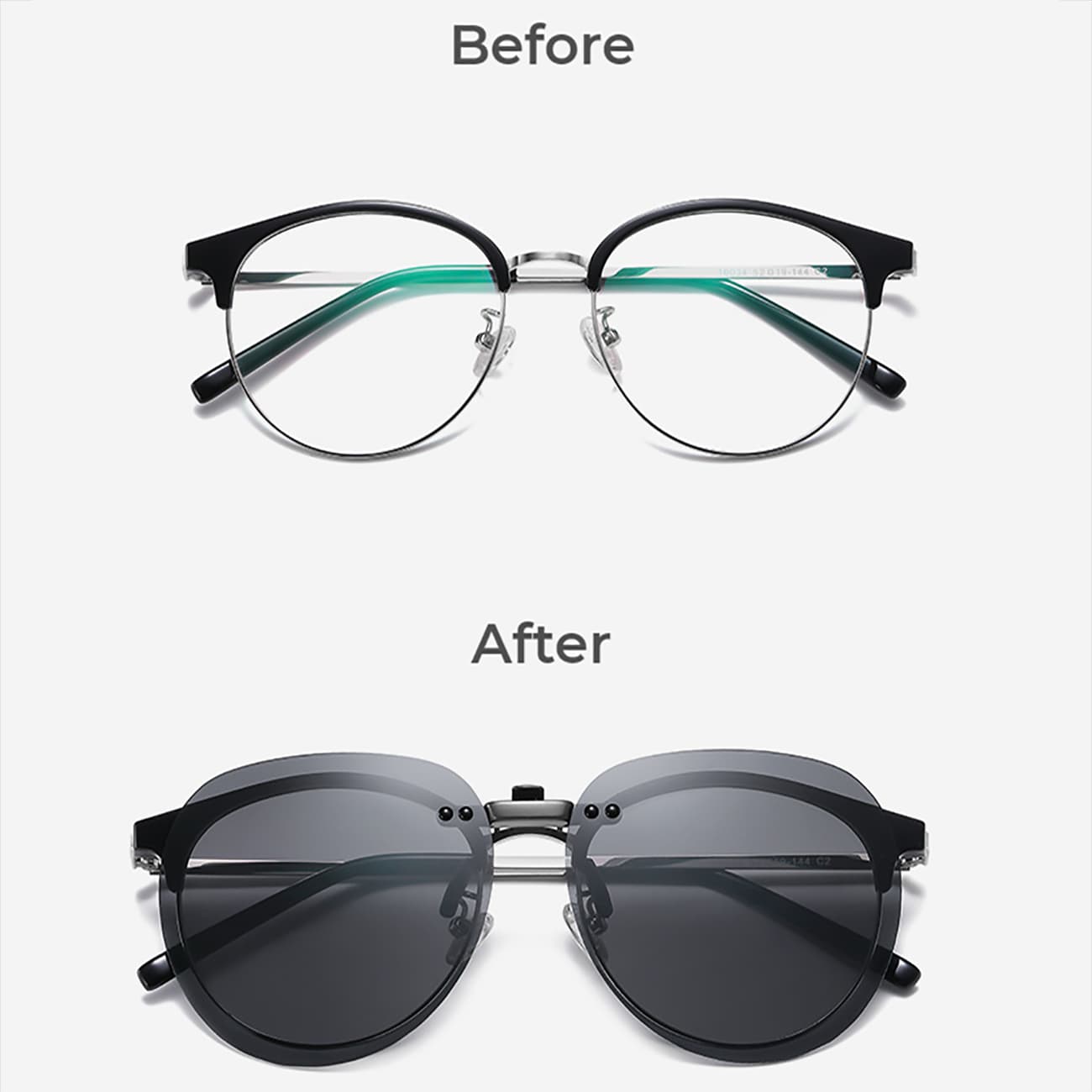 عینک آفتابی کارن بازار Karen Bazaar مدل F101 پلاریزه UV400 — تصویر ۴
