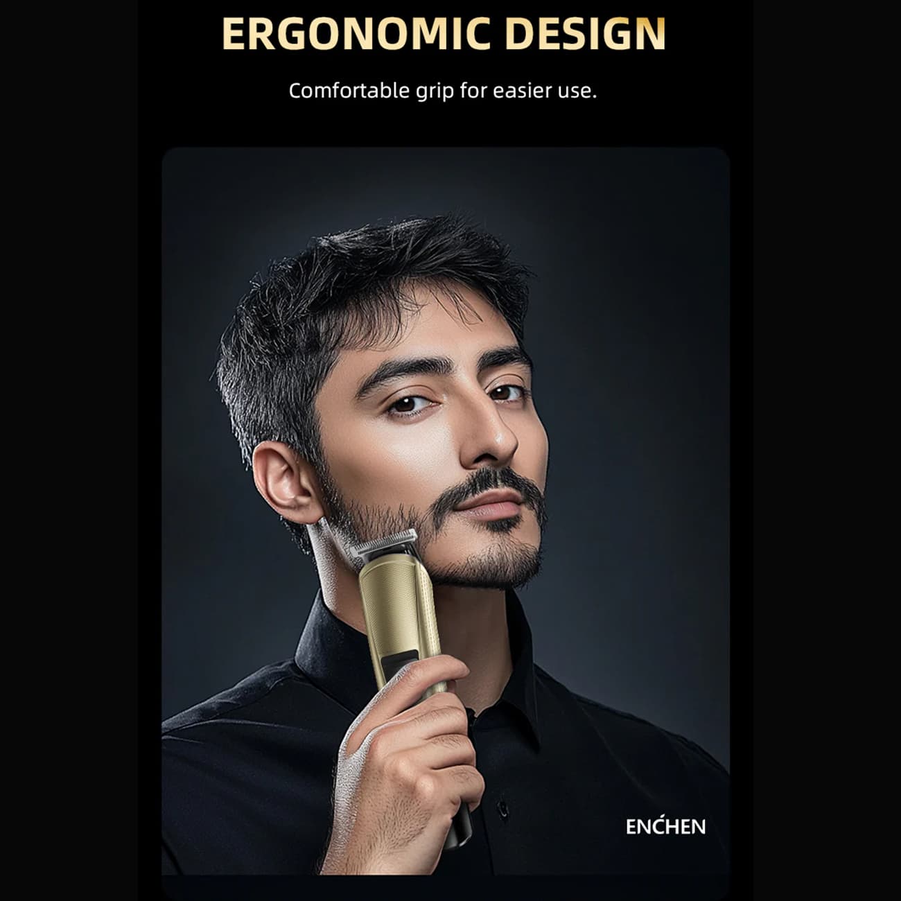 ماشین اصلاح شارژی شیائومی Xiaomi مدل ENCHEN Beardo 3 مناسب صورت و بدن — تصویر ۸