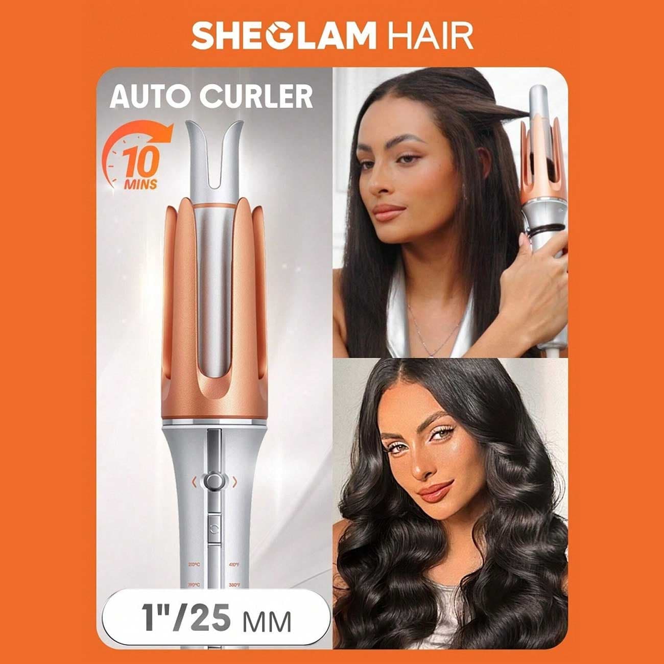 بابلیس مو شیگلم SHEGLAM مدل SGH-OTIC-01-25 — تصویر ۷
