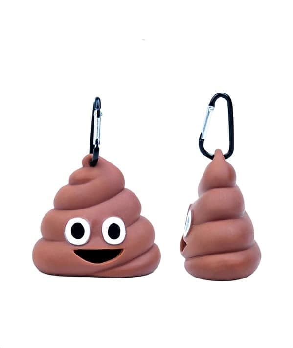 قاب سیلیکونی کیسه فضولات رولی طرح poop — تصویر ۳