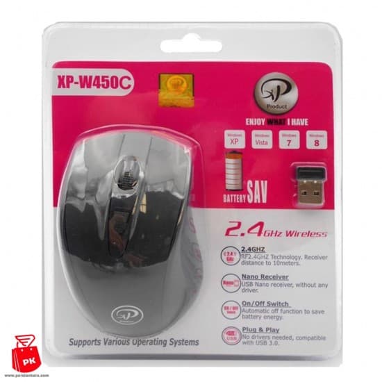 موس وایرلس ایکس پی پروداکت XP PRODUCT W450