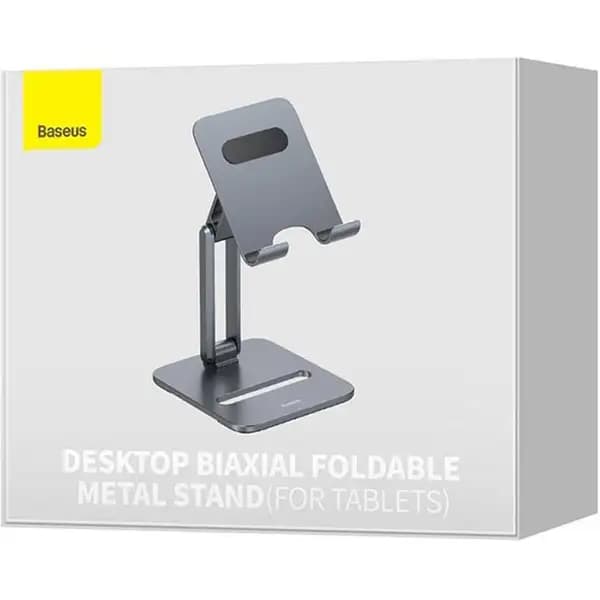 هولدر رومیزی تبلت بیسوس Baseus LUSZ000113 Foldable Metal Desktop Holder — تصویر ۱۱