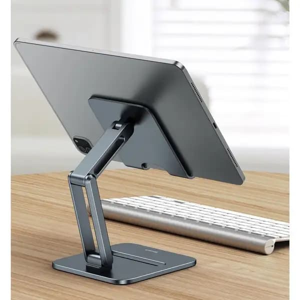 هولدر رومیزی تبلت بیسوس Baseus LUSZ000113 Foldable Metal Desktop Holder — تصویر ۱۰