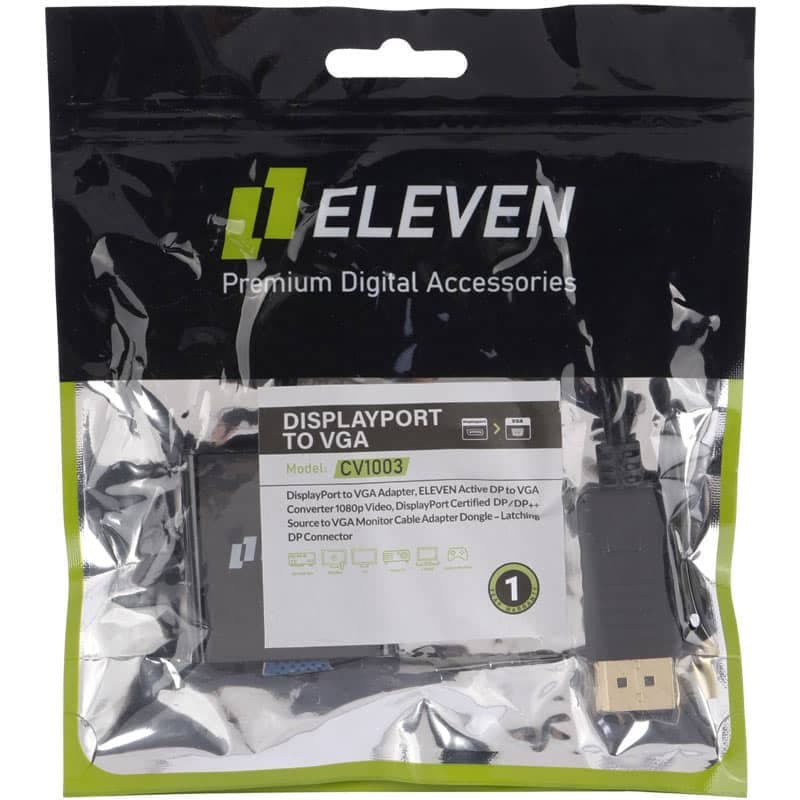 تبدیل DISPLAY به VGA مدل ELEVEN CV1003 — تصویر ۲