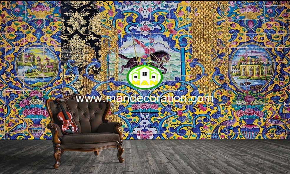 پوستردیواری نقاشی لوکس کد vip612