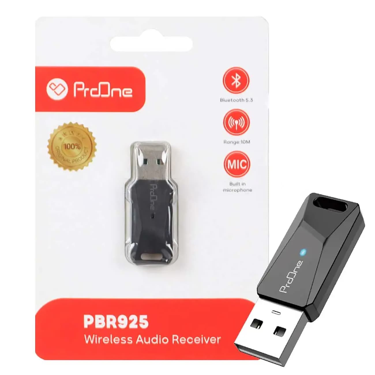 دانگل بلوتوث USB پرووان (PROONE) اصل مدل PBR925 — تصویر ۲