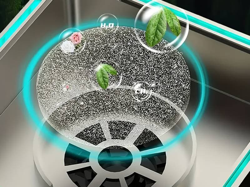 زیرسیگاری تصفیه هوا بدون دود با نور ال‌ای‌دی چند منظوره Smokeless 2 in 1 Air Purifier Ashtray Air Purifier Ashtrays with LED Light — تصویر ۶