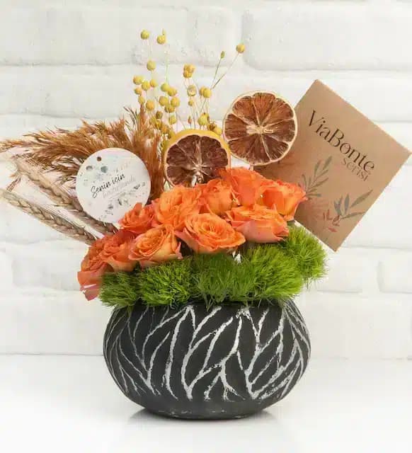 شکوفه در ViaBonte-Orange Marmale(ترکیه)