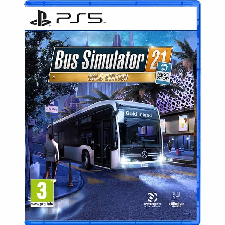 دیسک بازی Bus Simulator 21 Gold Edition – مخصوص PS5
