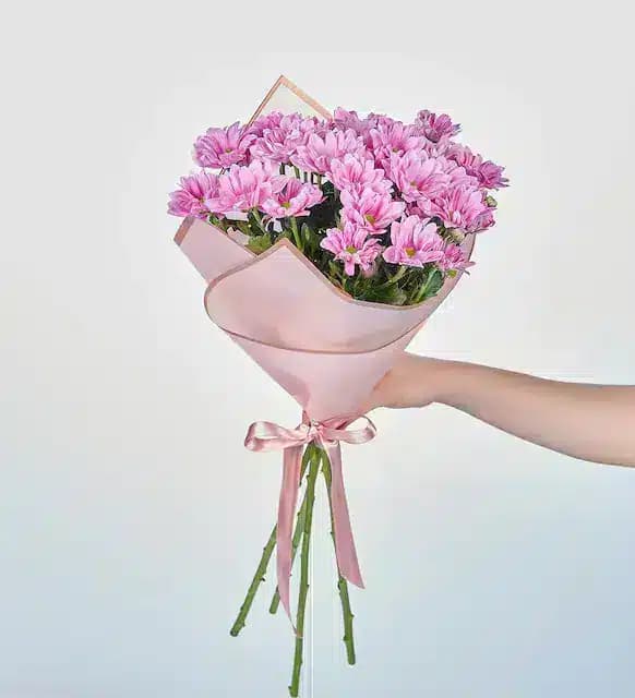 دسته گل دیزی صورتی (ترکیه)