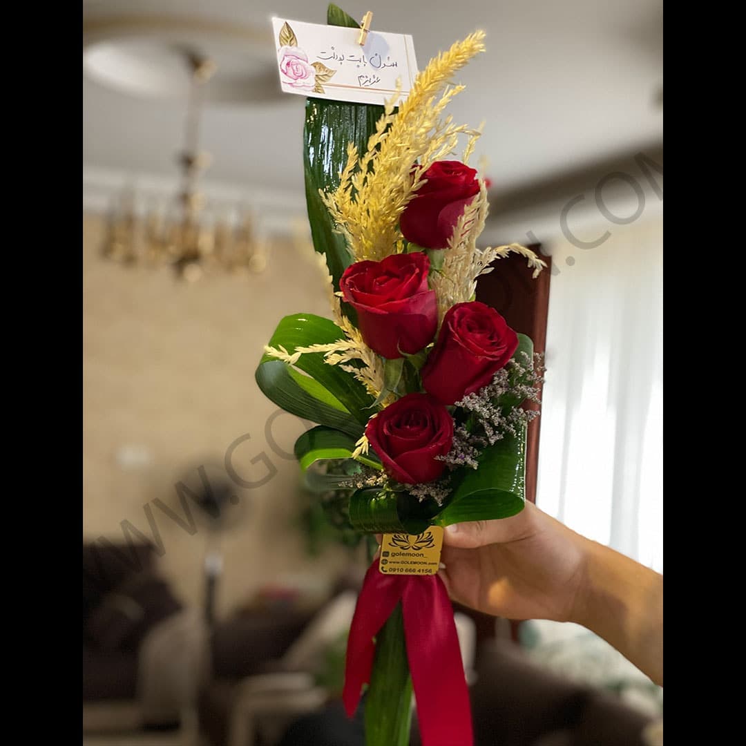 دسته گل 4 شاخه — تصویر ۲