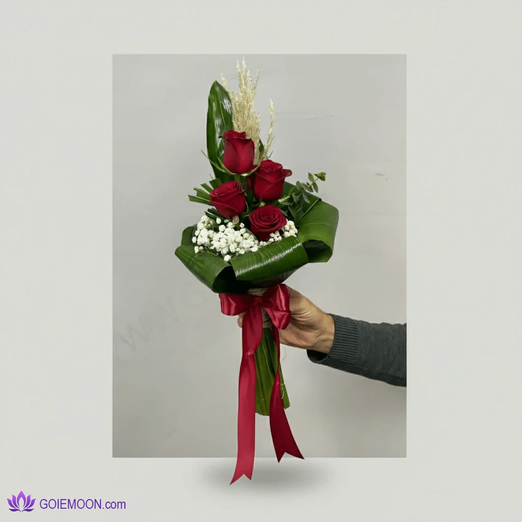 دسته گل 4 شاخه