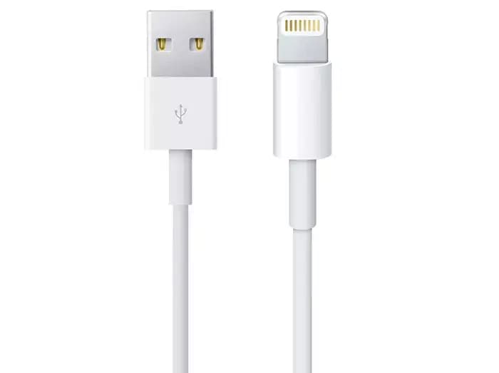 کابل شارژر آیفون USB به لایتنینگ 1 متر (کدB9015) — تصویر ۲