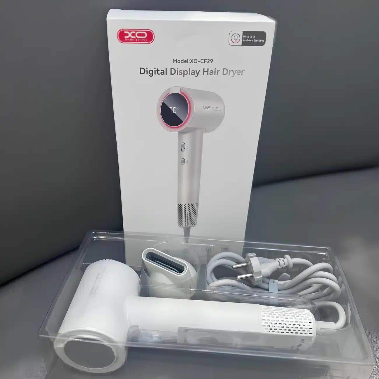 سشوار یون منفی 1600 وات ایکس او CF29 — تصویر ۹
