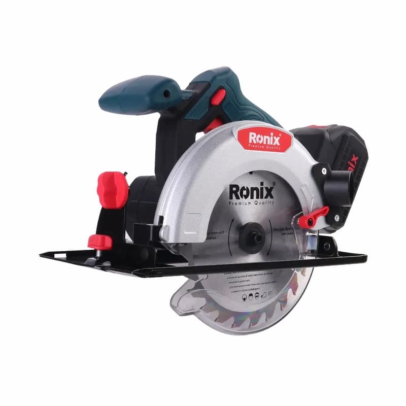 اره گردبر شارژی 20 ولت رونیکس مدل RONIX 8609 با تیغه 165 میلی متری و دو باتری