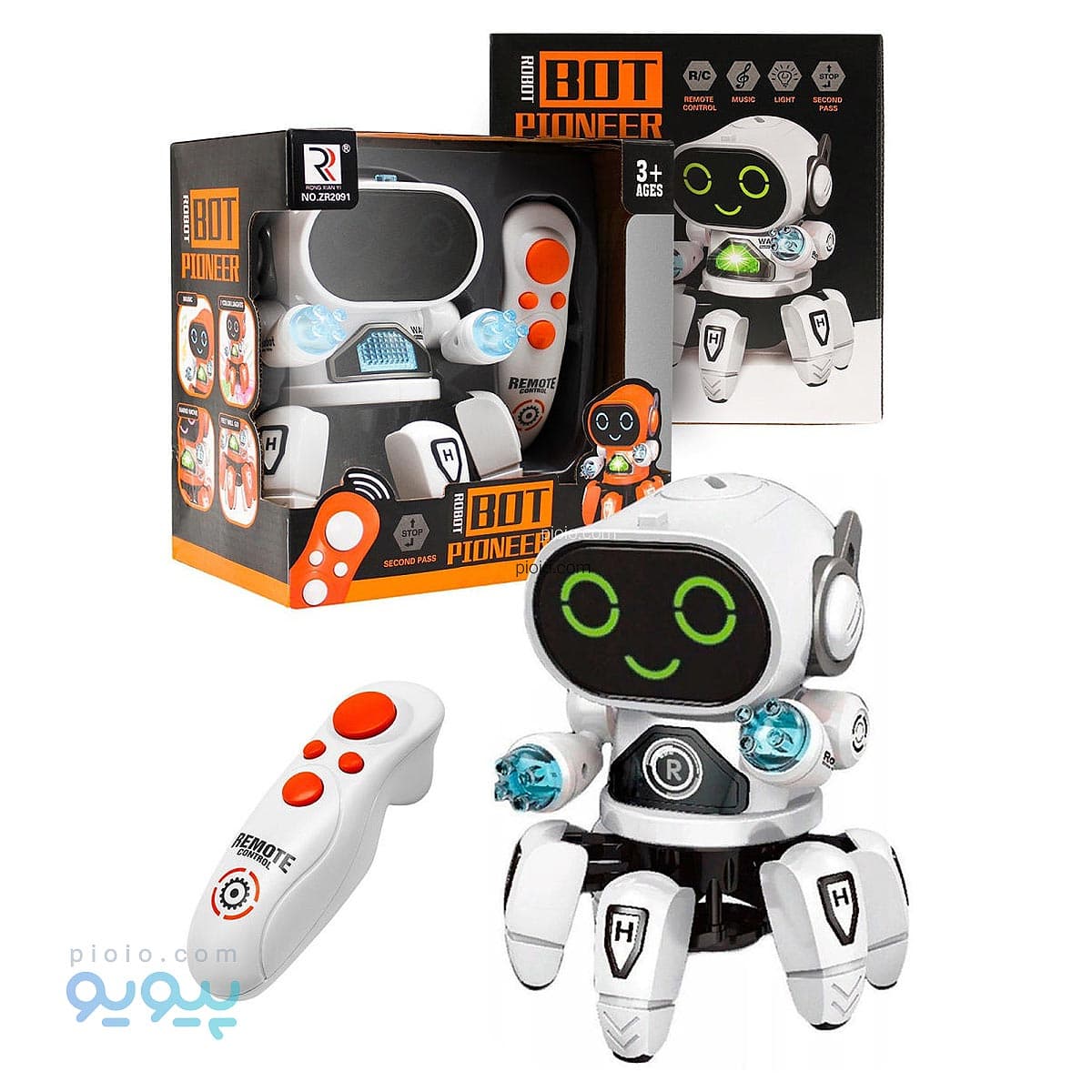 ربات کنترلی مدل BOT PIONEER ZR2091 — تصویر ۲
