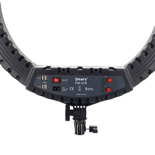 رینگ لایت جیماری مدل Ring Light Jmary FM-21R به همراه پایه — تصویر ۶