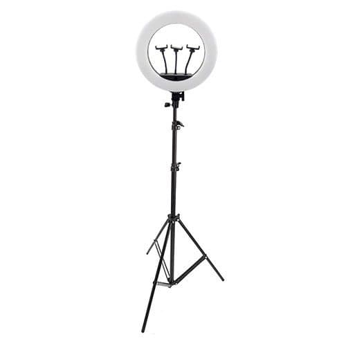 رینگ لایت جیماری مدل Ring Light Jmary FM-21R به همراه پایه — تصویر ۲
