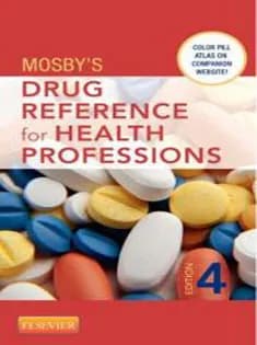 دانلود کتاب Mosby’s Drug Reference For Health Professions