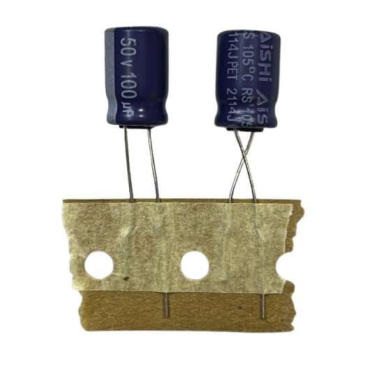 100UF/50V مرغوب برند AISHI