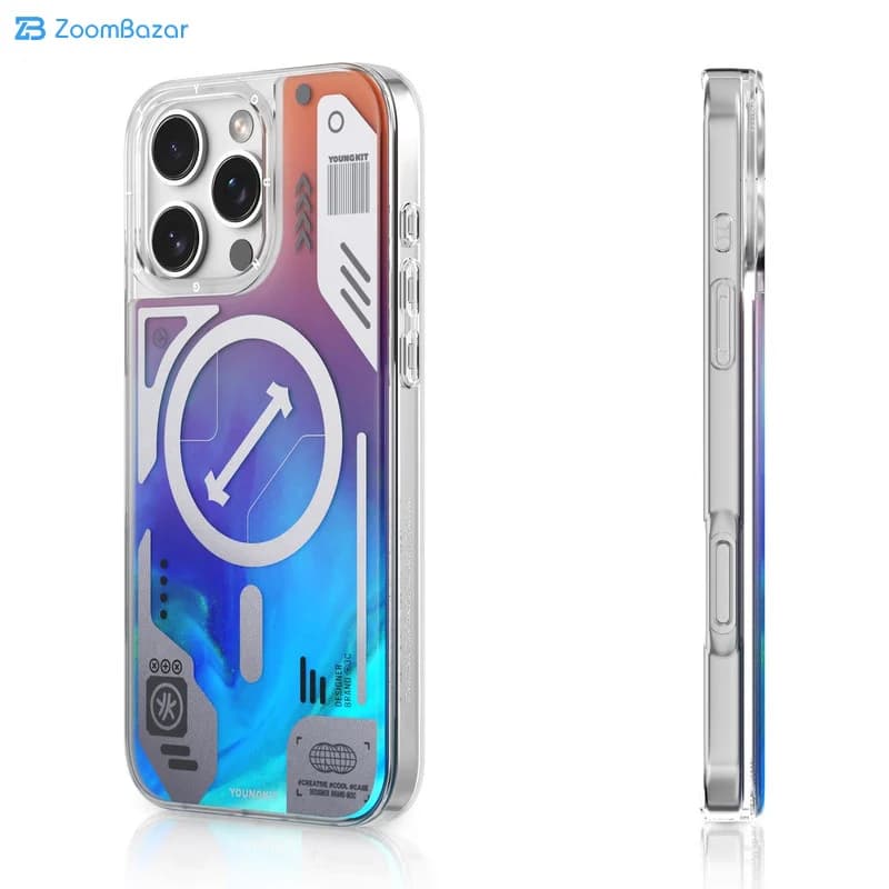 قاب یانگ کیت مدل شب رنگ کد cyberpunk مناسب برای گوشی موبایل اپل iPhone 16 pro max — تصویر ۱۱