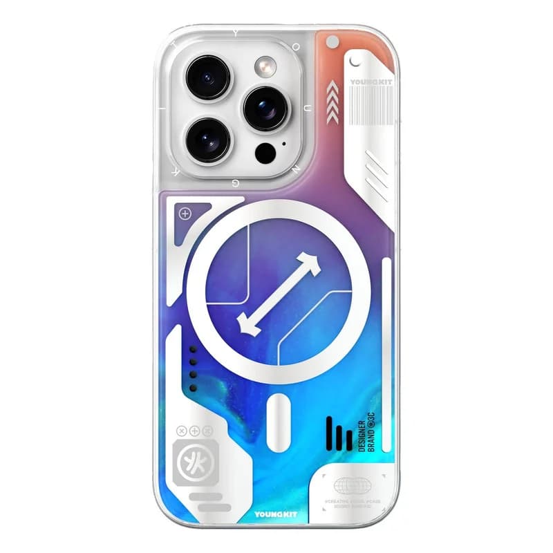 قاب یانگ کیت مدل شب رنگ کد cyberpunk مناسب برای گوشی موبایل اپل iPhone 16 pro max — تصویر ۹