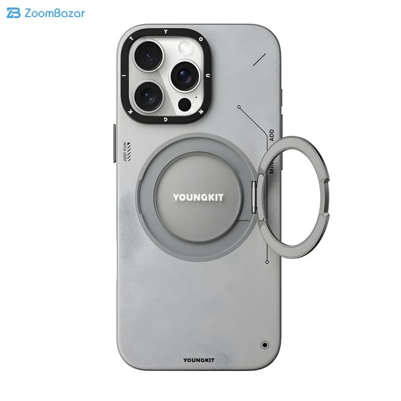 قاب یانگ کیت مدل Full Touch series Rotating Bracket مناسب برای گوشی موبایل اپل iPhone 16 pro — تصویر ۱۰