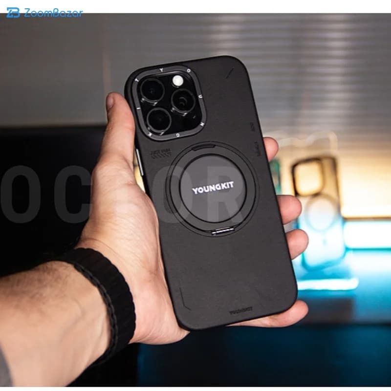 قاب یانگ کیت مدل Full Touch series Rotating Bracket مناسب برای گوشی موبایل اپل iPhone 16 pro — تصویر ۱۲