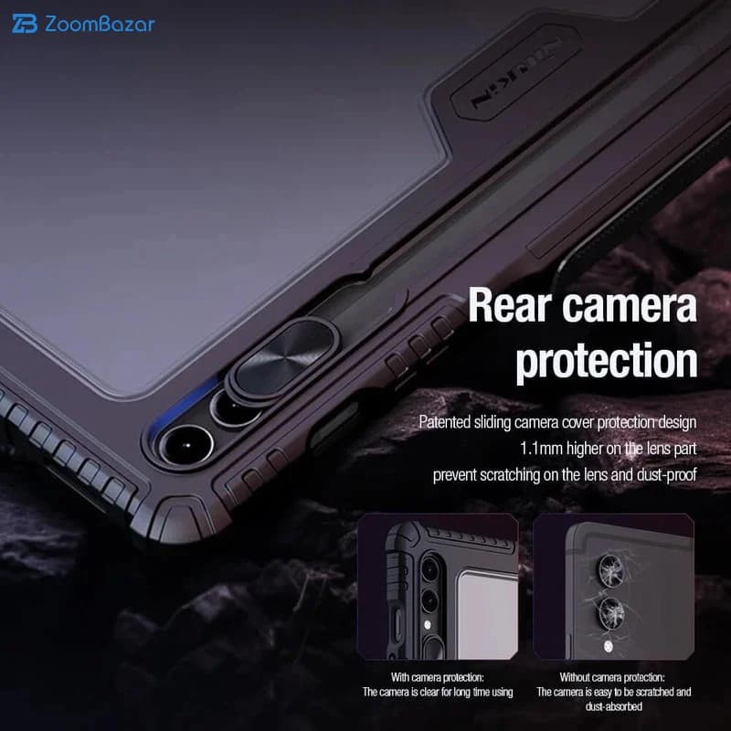 کیف کلاسوری نیلکین مدل Bumper Pro Multi-angle folding style مناسب برای تبلت سامسونگ Galaxy Tab S8 Ultra — تصویر ۱۰