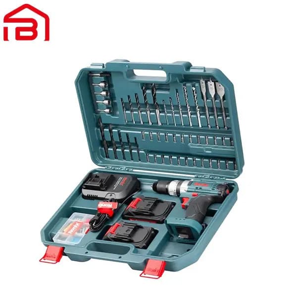 کیت دریل چکشی شارژی 20 ولت رونیکس مدل RS-8619 — تصویر ۹
