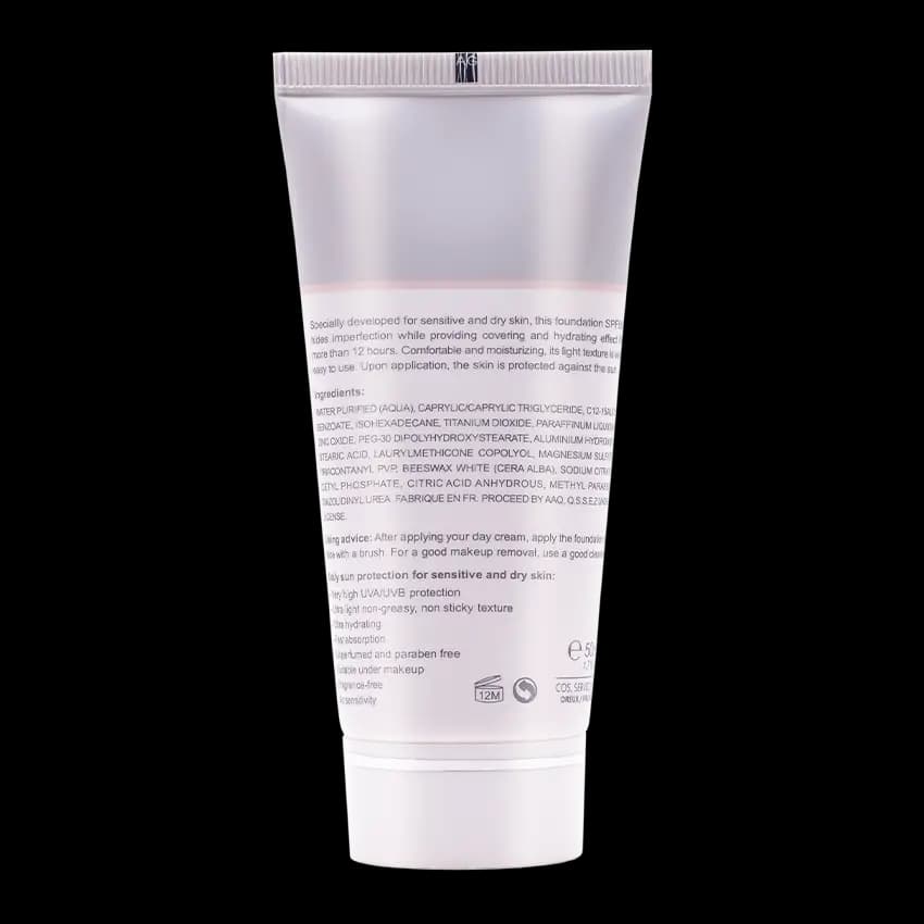 کرم ضد آفتاب رنگی پوست خشک +SPF50 سانیورا — تصویر ۳