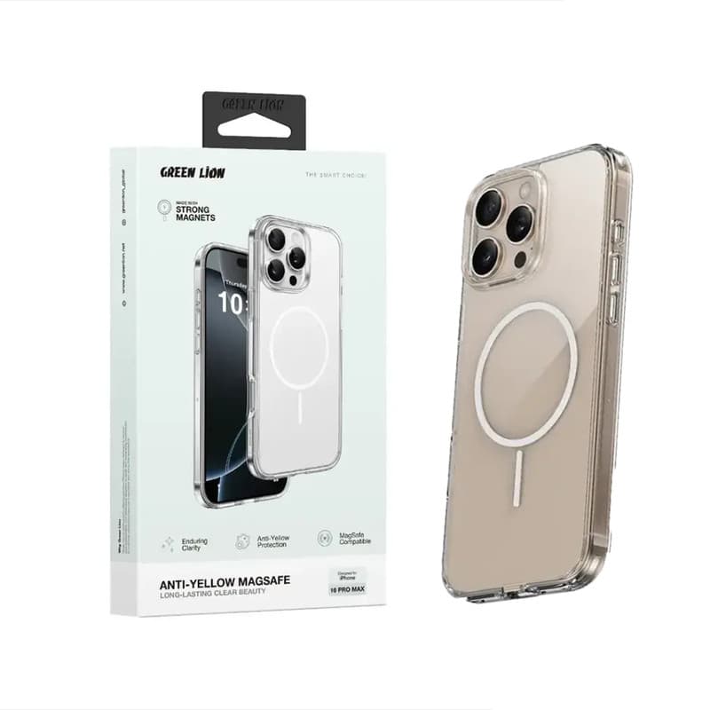 قاب گرین لاین مدل Anti-Ylw MagSafe مناسب برای گوشی موبایل اپل iPhone 16 Pro Max
