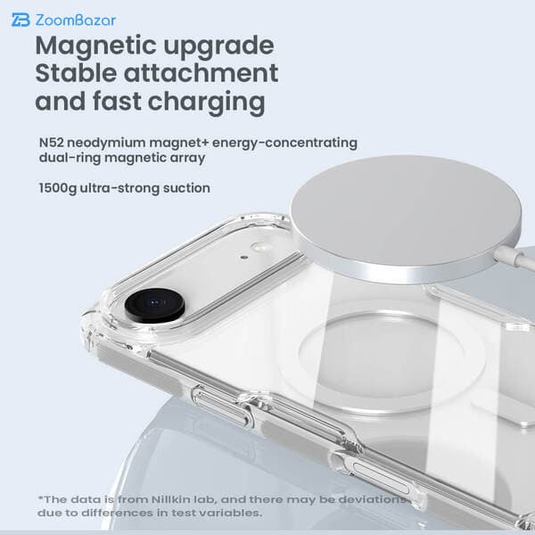 قاب نیلکین مدل Nature TPU Pro Magnetic مناسب برای گوشی موبایل اپل iPhone 17 Air — تصویر ۷