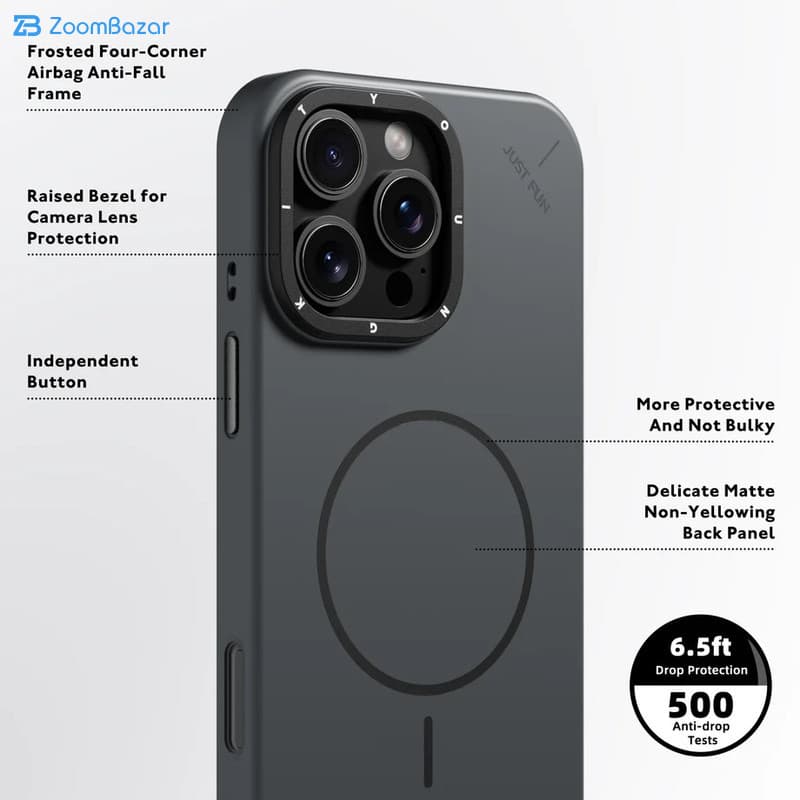 قاب یانگ کیت مدل soft touch مناسب برای گوشی موبایل اپل iphone 16 pro — تصویر ۵