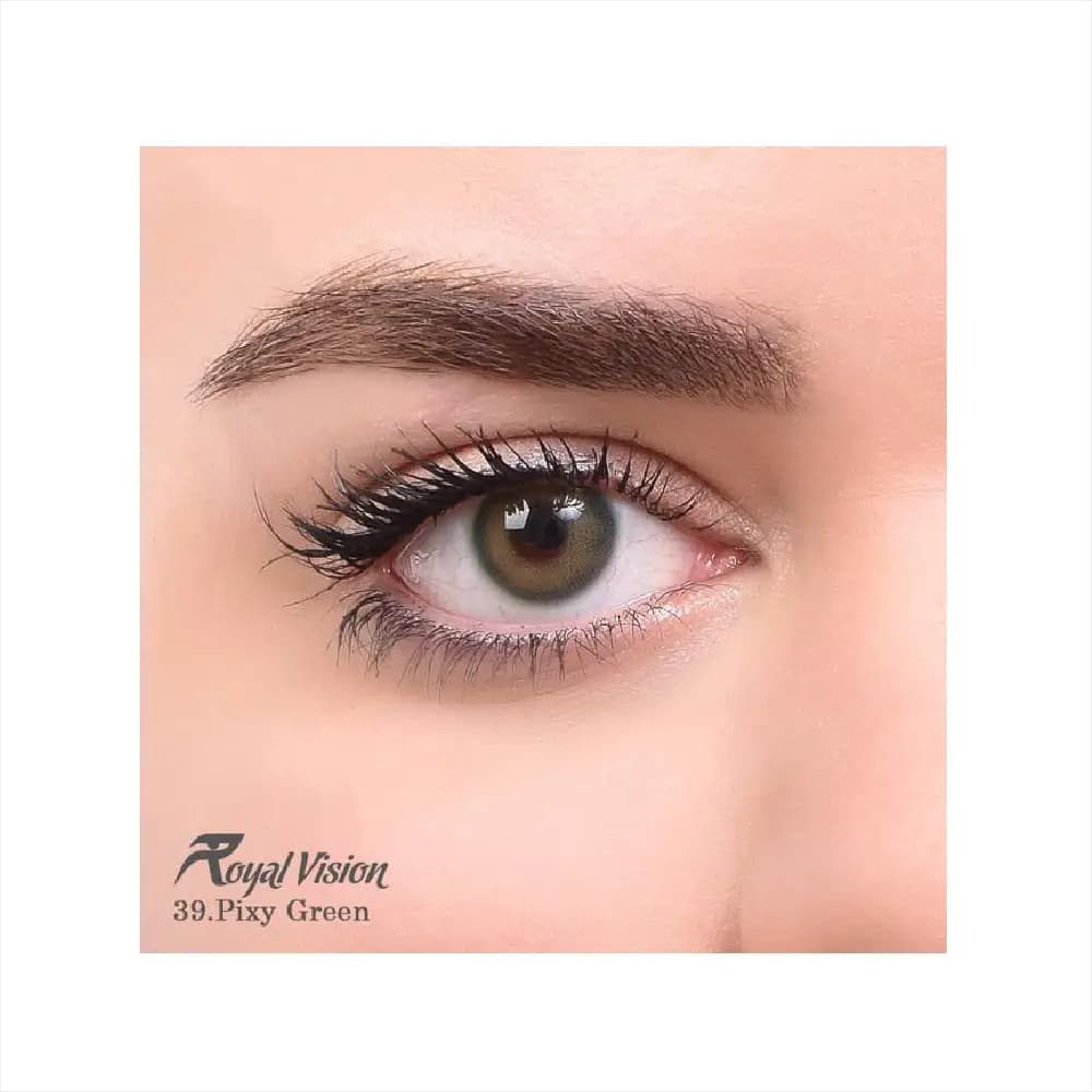لنز رنگی رویال ویژن Royal Vision Daily Lens 39 Pixy Green