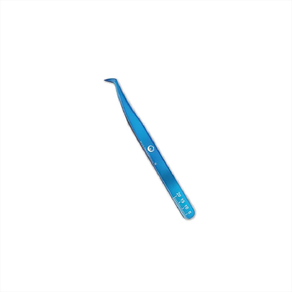پنس مژه آبی والیوم سر کج دلوکس DVLT03