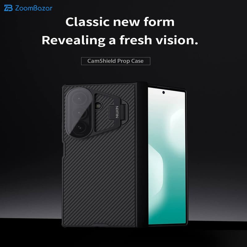قاب نیلکین مدل Camshield Prop Transparent Lens Guard مناسب برای گوشی موبایل سامسونگ Galaxy Z Fold 7 — تصویر ۵