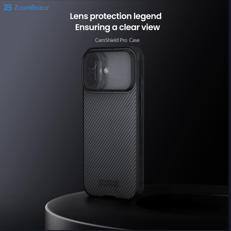 قاب نیلکین مدل Camshield Pro Clear version مناسب برای گوشی موبایل اپل iPhone 17 — تصویر ۷