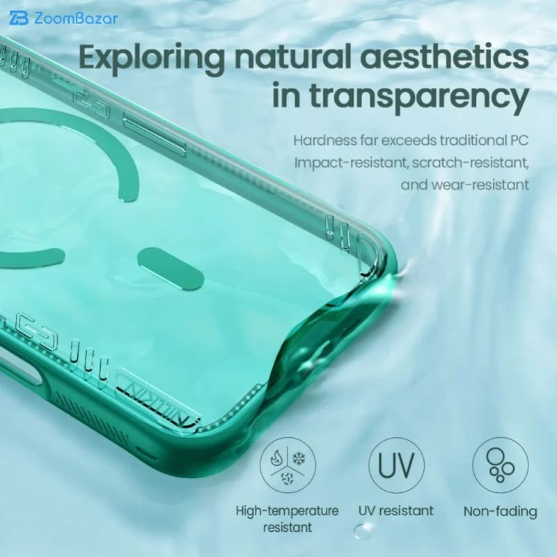 قاب نیلکین مدل Iceblade Prop Frame Transparent Lens Magnetic مناسب برای گوشی موبایل اپل iPhone 17 Pro — تصویر ۱۱