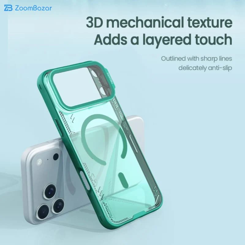 قاب نیلکین مدل Iceblade Prop Frame Transparent Lens Magnetic مناسب برای گوشی موبایل اپل iPhone 17 Pro — تصویر ۱۰