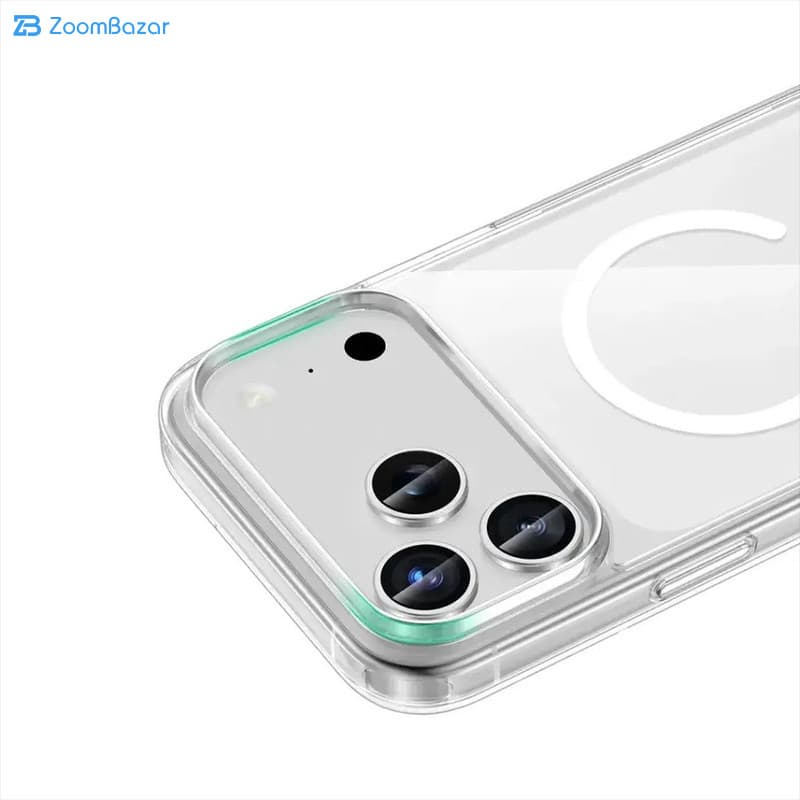 قاب گرین لاین مدل Magsafe Crystal Clear مناسب برای گوشی موبایل اپل iPhone 17 Pro — تصویر ۲
