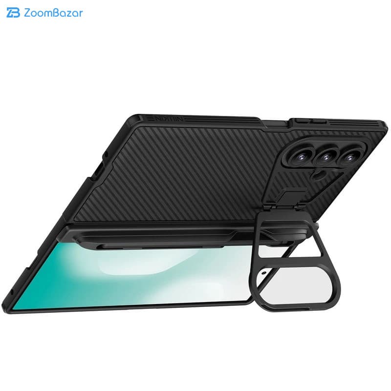 قاب نیلکین مدل Camshield Prop Magnetic Stylus Pen & Transparent Lens Cover Version مناسب برای گوشی موبایل سامسونگ Galaxy Z Fold 7 / W26 — تصویر ۴